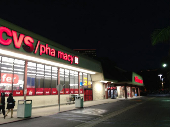 I work next to a plaza that has an Office Depot and CVS next door to each other. Oh, the damage I did...