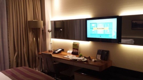 TV and Desk
