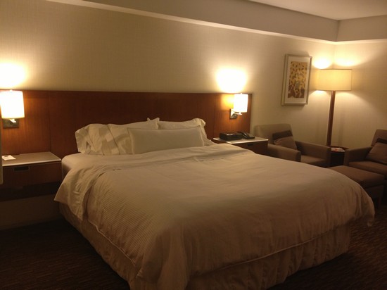 King sized "Heavenly" bed.