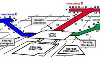 a diagram of a parking lot