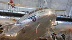 a close-up of a plane