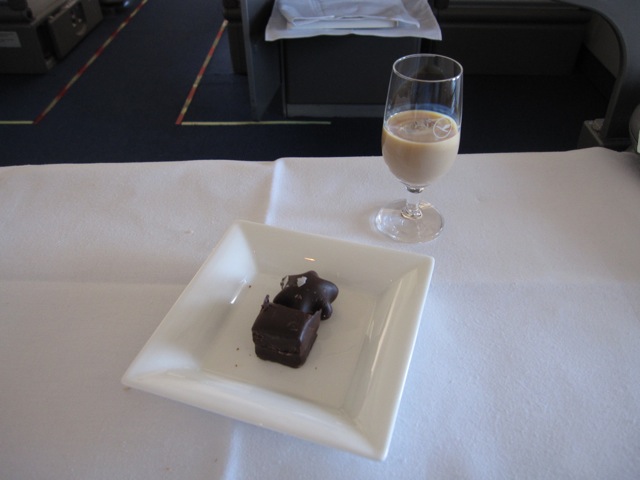 Lufthansa_First_second_dessert