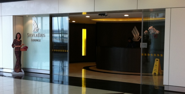 a reception desk in a building