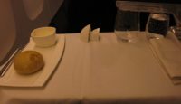 a plate of food on a table