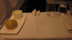 a plate of food on a table