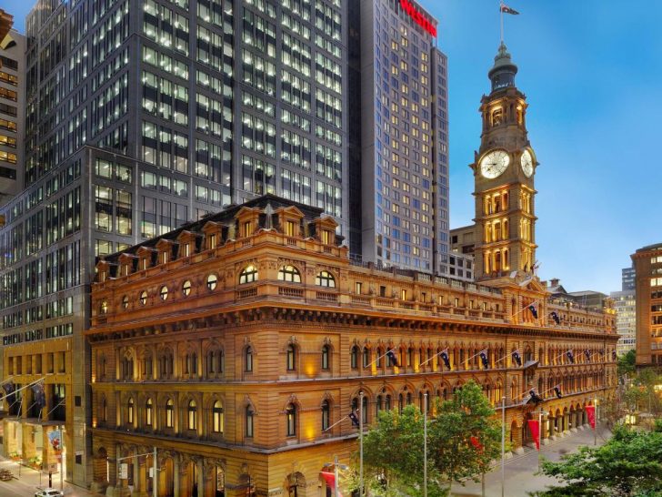 a building with a clock tower