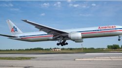 a plane taking off from runway