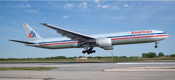 a plane taking off from runway