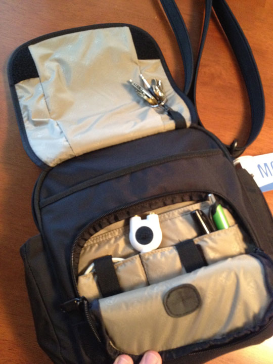 picture of open Metrsafe 200 bag