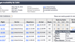 Finding Fare Class Availability