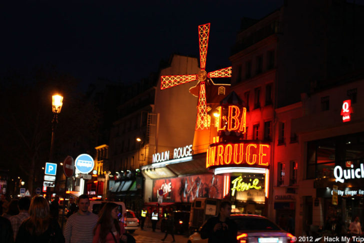 picture of the Moulin Rouge