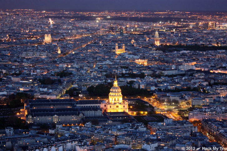 view from the Eiffel Tower