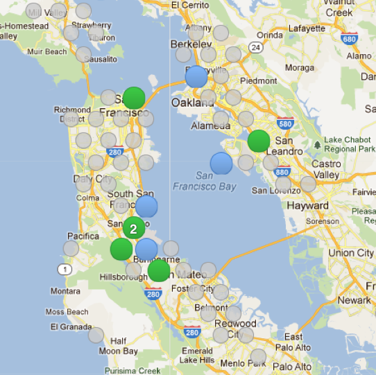 Hipmunk hotel map