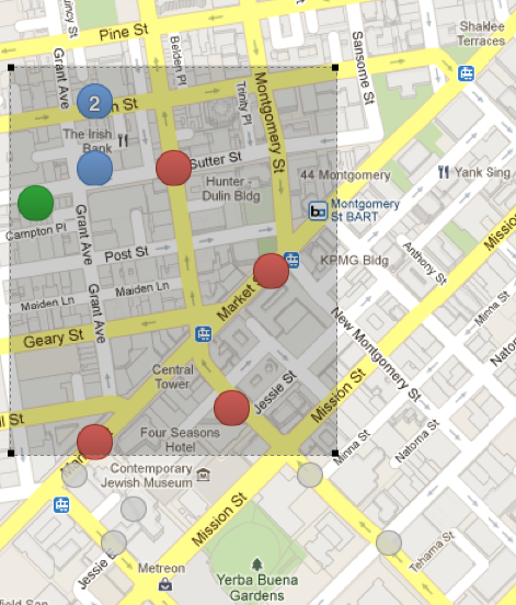 Hipmunk hotel map