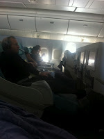 people sitting in an airplane