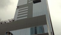 a tall building with many windows