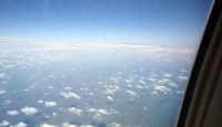 clouds and clouds from an airplane