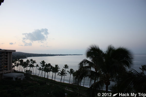 picture of sunrise in Hawaii