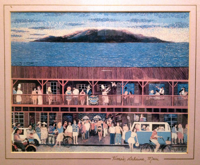 Kimos Hawaiian painting