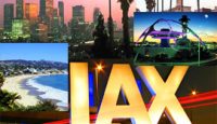 a collage of a city