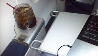 a laptop on a table