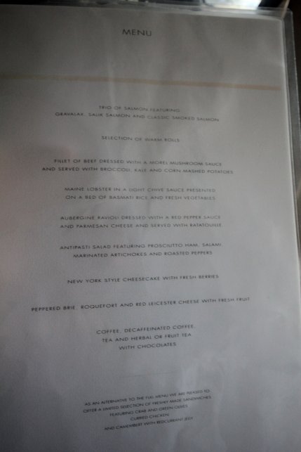 concorde-dinner-menu