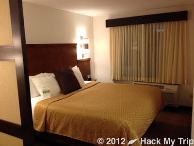 picture of hotel bed