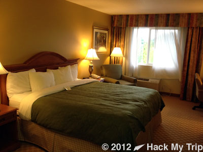 picture of hotel bed