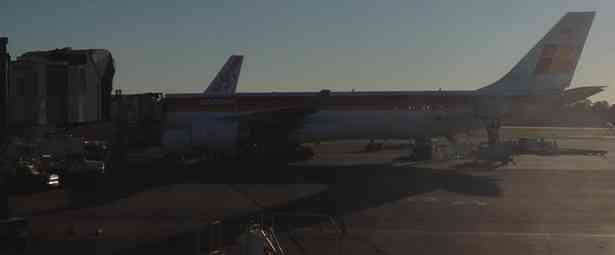 a plane on the tarmac