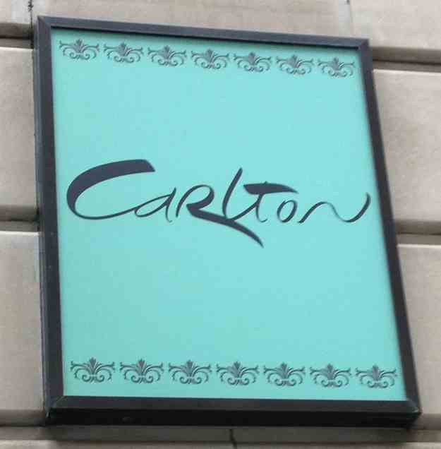 a sign on a building