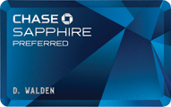 Chase Sapphire Preferred card image