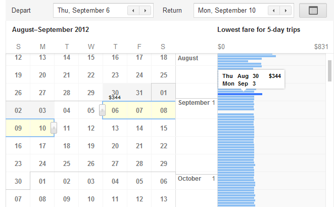 google-flights-calendar