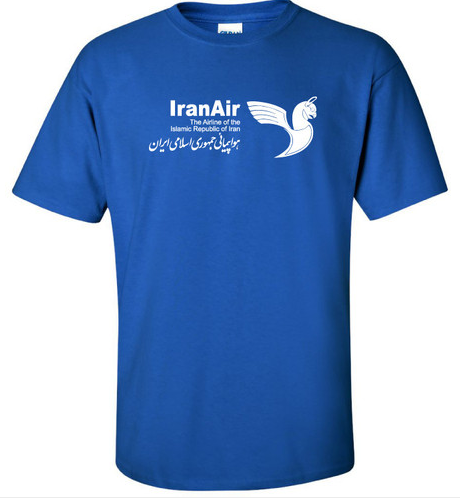 picture of IranAir T shirt