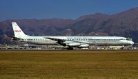 a large airplane on a runway