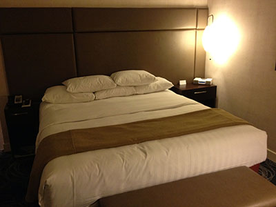 picture of hotel bed