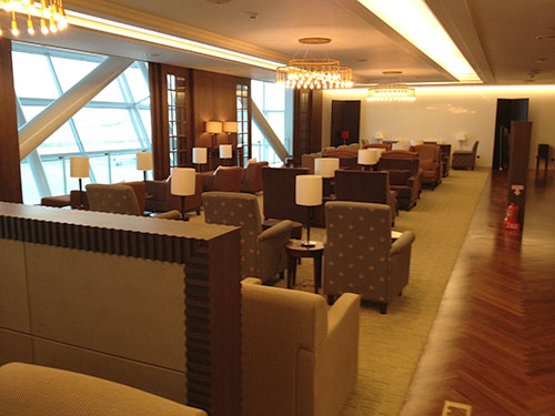 picture of Asiana first class lounge