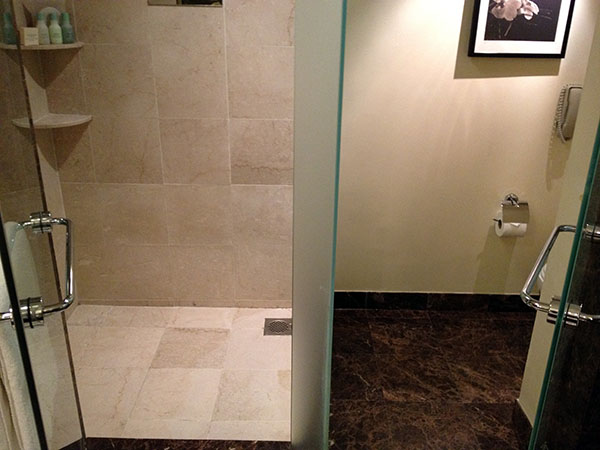 picture of hotel shower