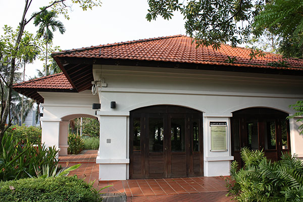 picture of Raffles' home