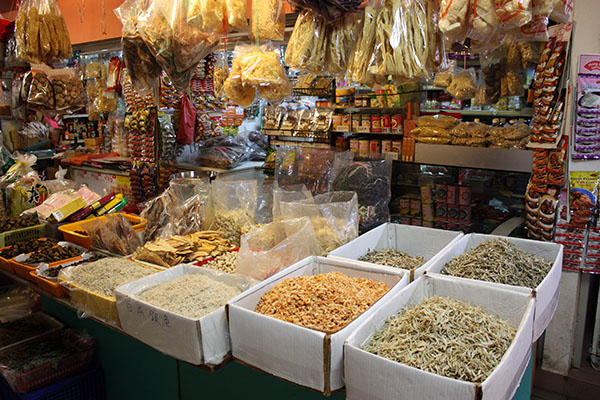 picture of Chinatown market stall