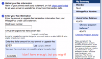 a screenshot of a credit card
