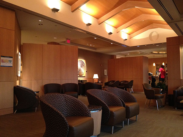 picture of airline lounge