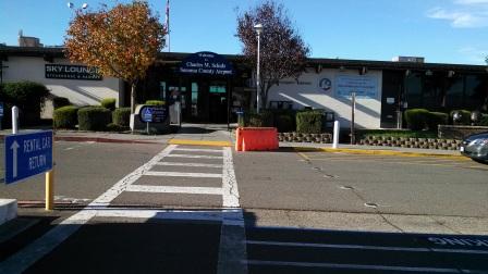 picture of Santa Rosa airport tarmac