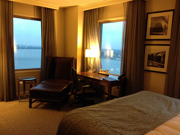 picture of hotel chair and windows