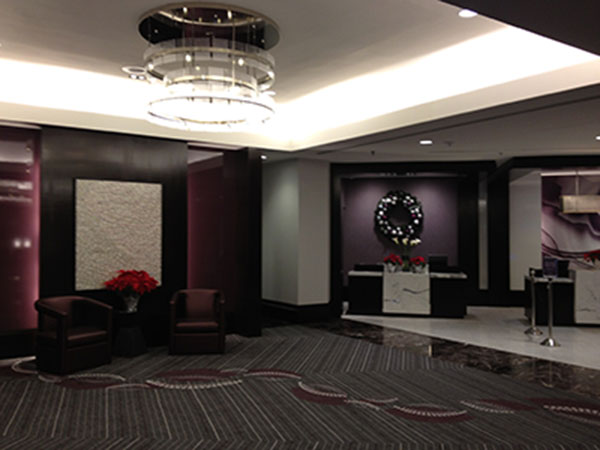 picture of hotel lobby