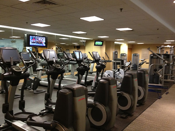 picture of hotel gym