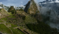 stone buildings on a mountain