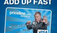 a blue card with a picture of a man