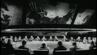 a group of people sitting at a table