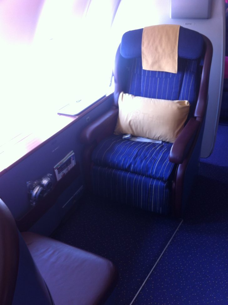 Thai First Class Seat