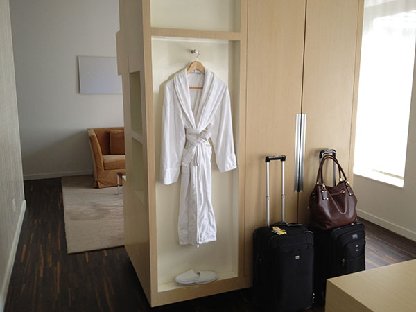 picture of hotel bathrobe